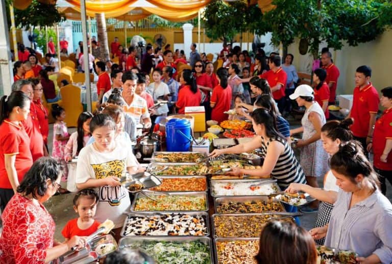 Free Vegetarian Event in Combodian Guan Yin Citta Practising Center Pic 2